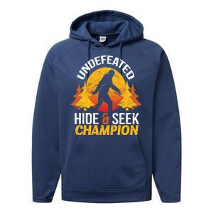 Undefeated Hide And Seek Champion Bigfoot Performance Fleece Hoodie