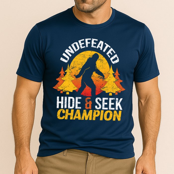 Undefeated Hide And Seek Champion Bigfoot Cooling Performance Crew T-Shirt