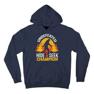 Undefeated Hide And Seek Champion Bigfoot Tall Hoodie