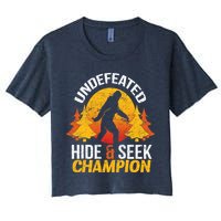 Undefeated Hide And Seek Champion Bigfoot Crop Top