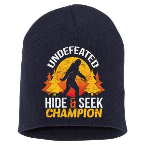 Undefeated Hide And Seek Champion Bigfoot Short Acrylic Beanie