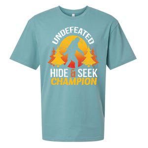 Undefeated Hide And Seek Champion Bigfoot Sueded Cloud Jersey T-Shirt