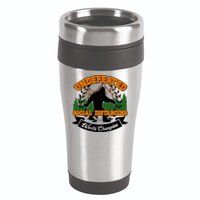 Undefeated Sasquatch Social Distancing Bigfoot 16oz Travel Tumbler