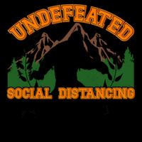 Undefeated Sasquatch Social Distancing Bigfoot 16oz Travel Tumbler