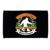 Undefeated Sasquatch Social Distancing Bigfoot Microfiber Hand Towel