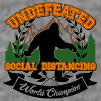 Undefeated Sasquatch Social Distancing Bigfoot Pom Pom 12in Knit Beanie