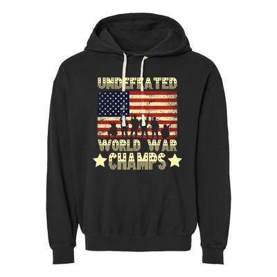 Undefeated World War Champs Garment-Dyed Fleece Hoodie