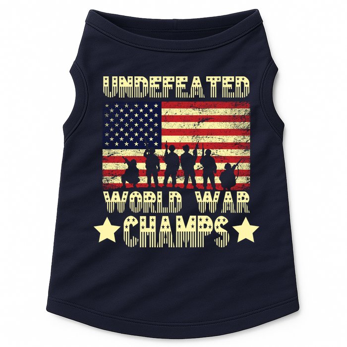 Undefeated World War Champs Doggie Tank