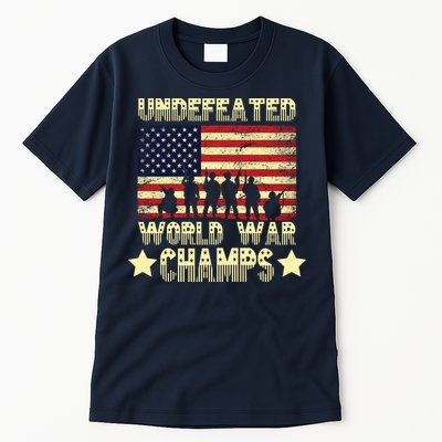Undefeated World War Champs Tall T-Shirt
