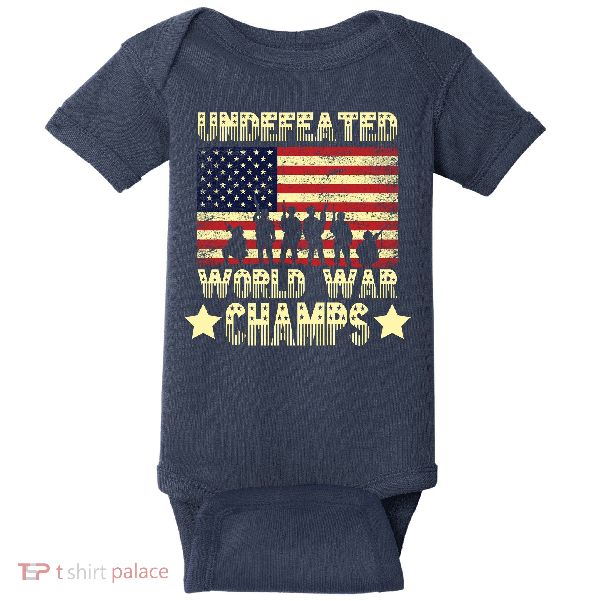 Undefeated World War Champs Baby Bodysuit