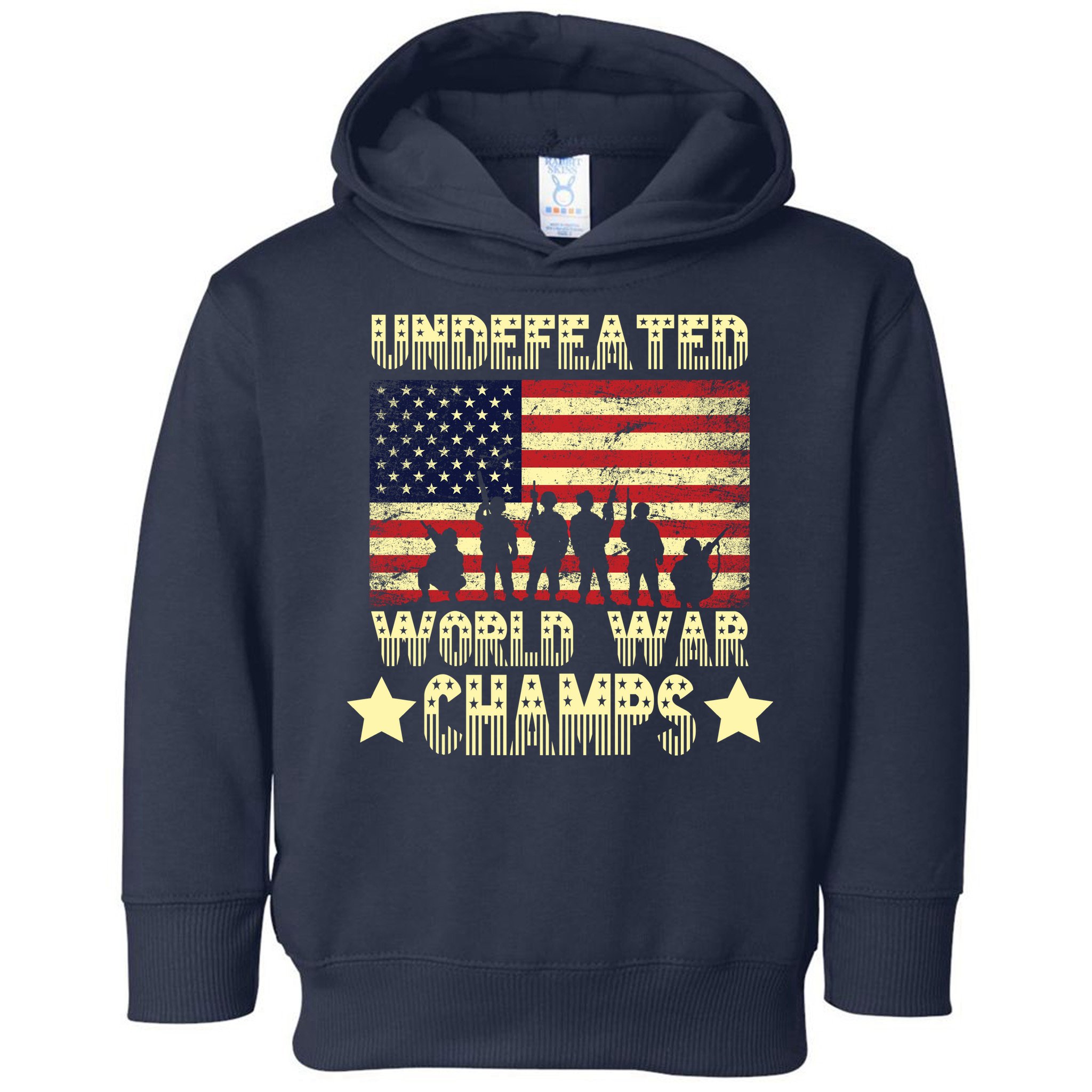 Undefeated World War Champs Toddler Hoodie