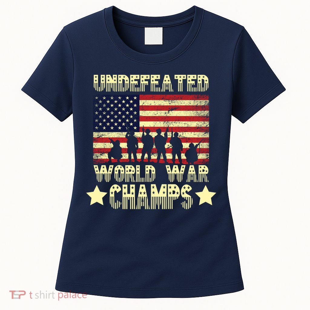 Undefeated World War Champs Women's T-Shirt