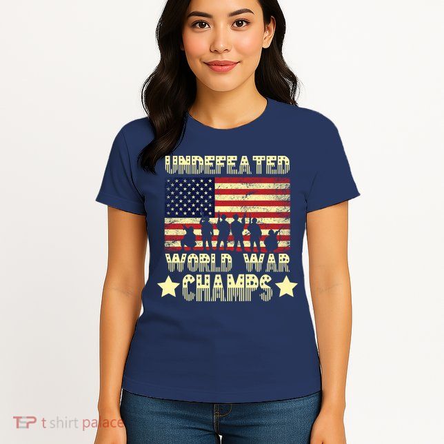 Undefeated World War Champs Women's T-Shirt