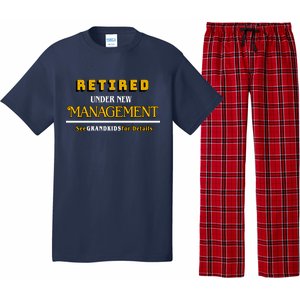 Under New Management Grandkids Retirement  Pajama Set