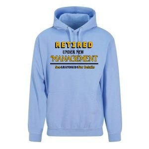 Under New Management Grandkids Retirement  Unisex Surf Hoodie