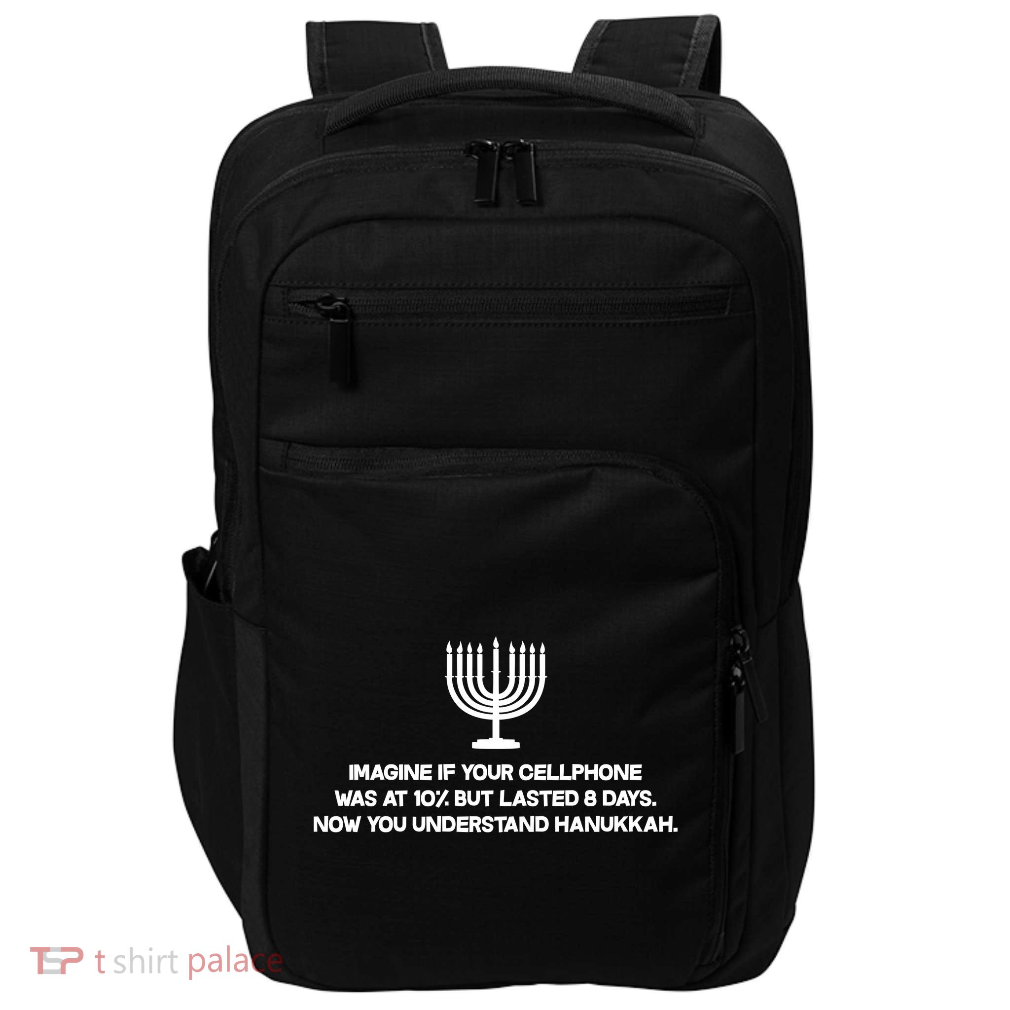 Understanding Hanukkah Impact Tech Backpack