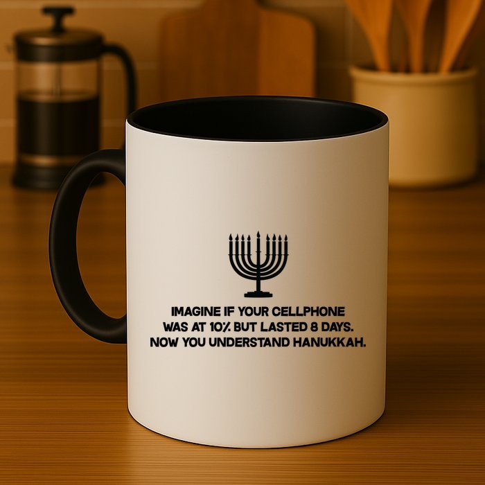 Understanding Hanukkah Mug
