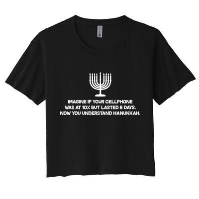 Understanding Hanukkah Crop Top