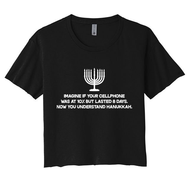 Understanding Hanukkah Crop Top