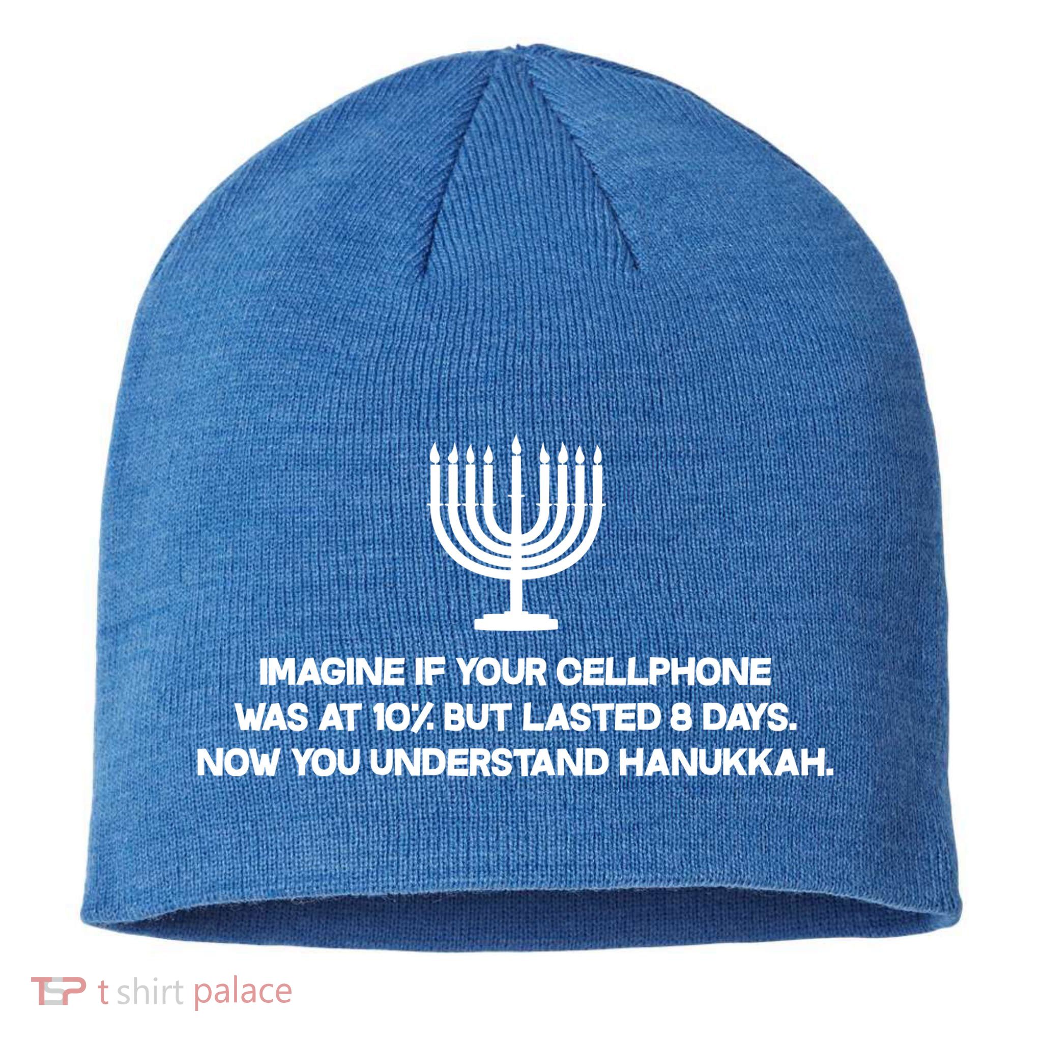 Understanding Hanukkah Sustainable Beanie