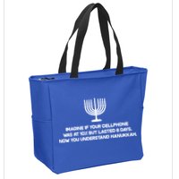 Understanding Hanukkah Zip Tote Bag