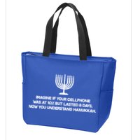 Understanding Hanukkah Zip Tote Bag