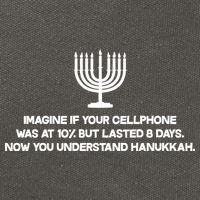 Understanding Hanukkah Cotton Canvas Backpack