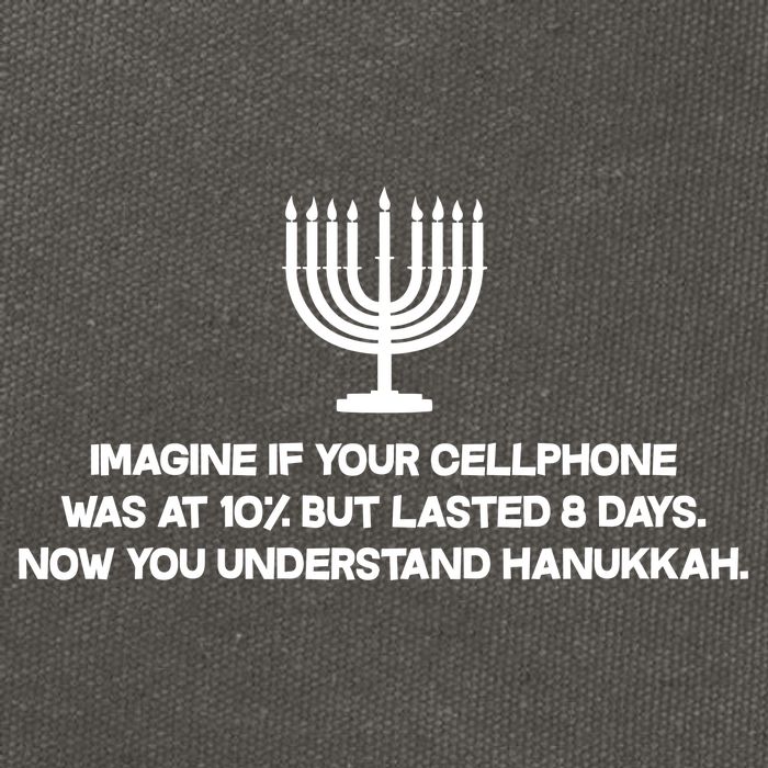 Understanding Hanukkah Cotton Canvas Backpack