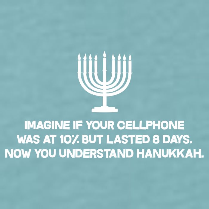 Understanding Hanukkah Sueded Cloud Jersey T-Shirt