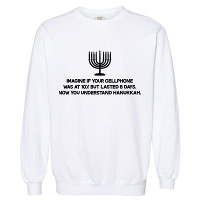 Understanding Hanukkah Garment-Dyed Sweatshirt