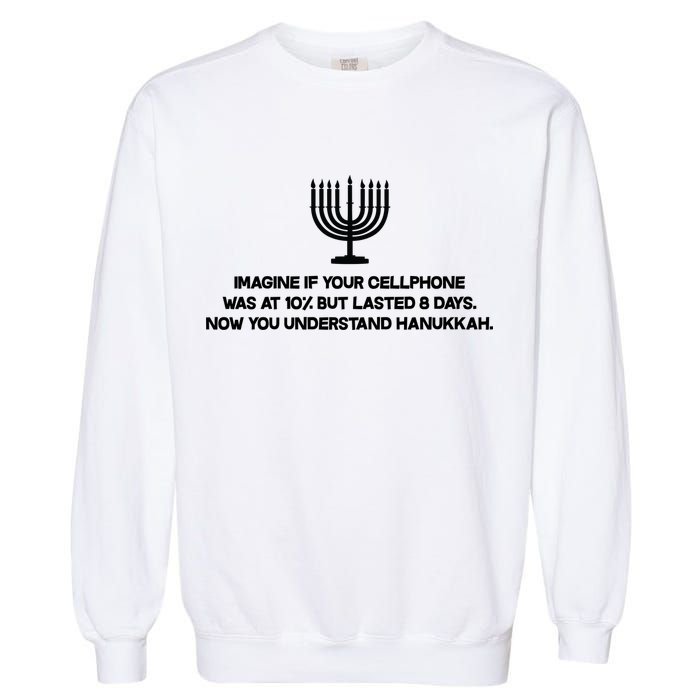 Understanding Hanukkah Garment-Dyed Sweatshirt
