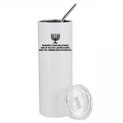 Understanding Hanukkah Stainless Steel Tumbler