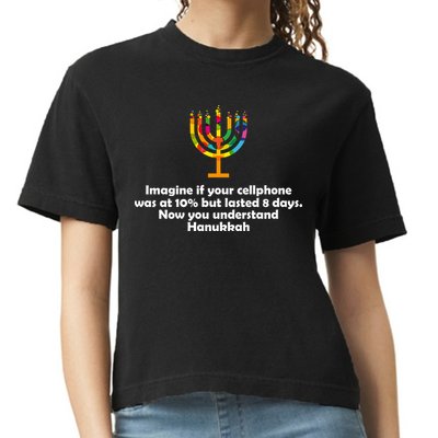 Understanding Hanukkah Funny Comfort Colors Boxy T-Shirt