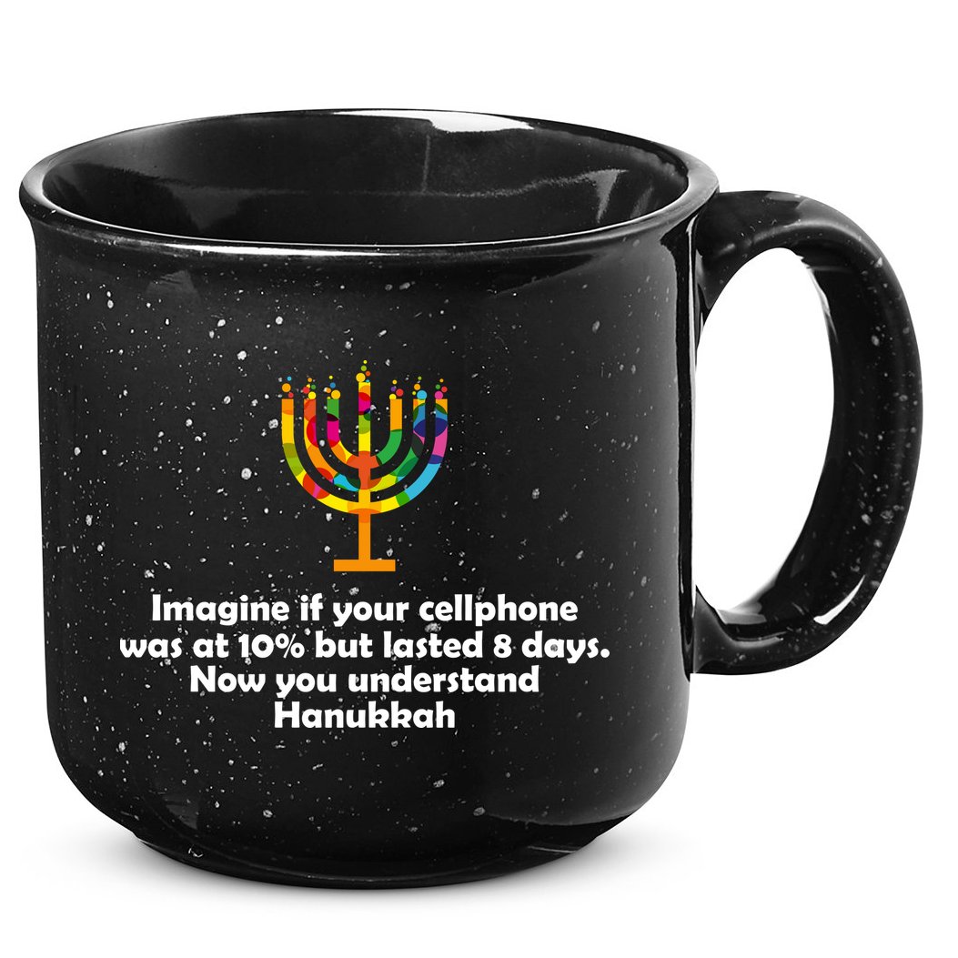 Understanding Hanukkah Funny 15oz Campfire Ceramic Mug