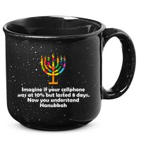 Understanding Hanukkah Funny 15oz Campfire Ceramic Mug