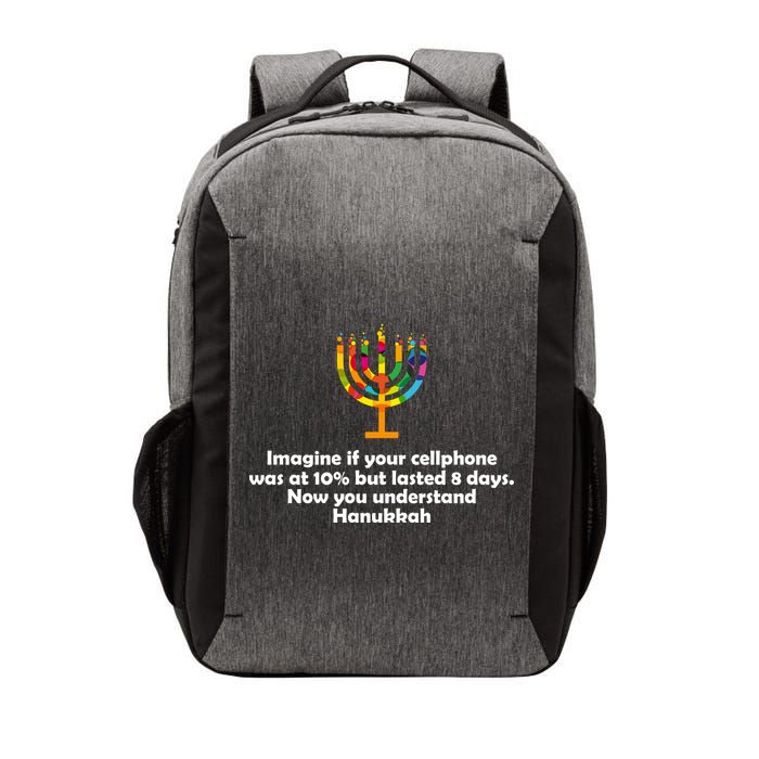 Understanding Hanukkah Funny Vector Backpack