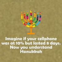 Understanding Hanukkah Funny Garment-Dyed Women's Muscle Tee
