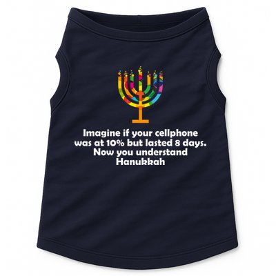 Understanding Hanukkah Funny Doggie Tank