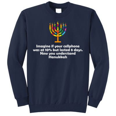 Understanding Hanukkah Funny Tall Sweatshirt