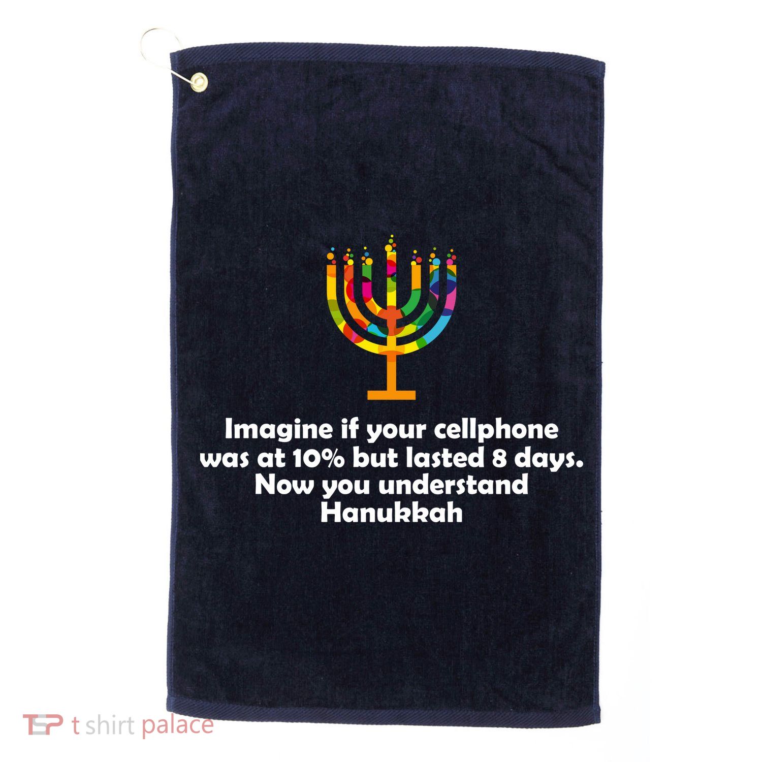 Understanding Hanukkah Funny Golf Towel