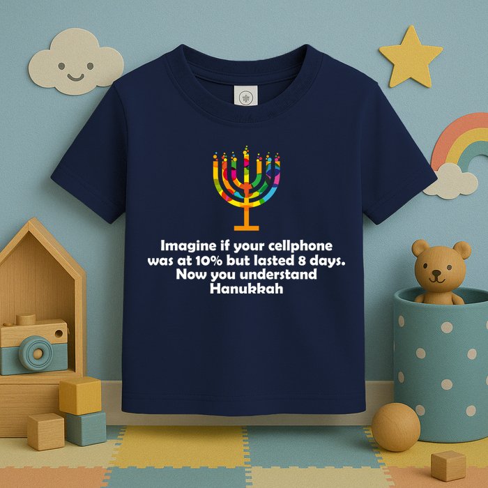 Understanding Hanukkah Funny Toddler T-Shirt