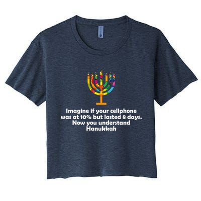 Understanding Hanukkah Funny Crop Top