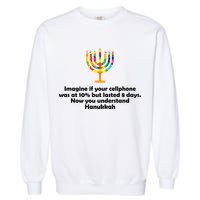 Understanding Hanukkah Funny Garment-Dyed Sweatshirt