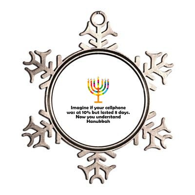 Understanding Hanukkah Funny Metallic Star Ornament