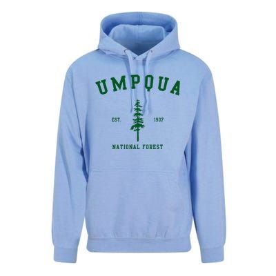 Umpqua National Forest Explore Oregon Unisex Surf Hoodie