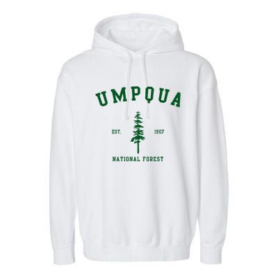 Umpqua National Forest Explore Oregon Garment-Dyed Fleece Hoodie