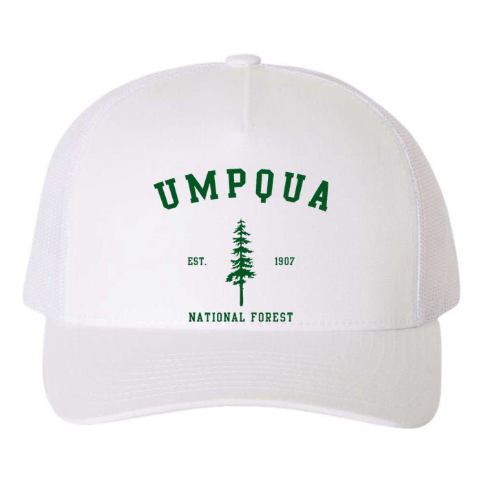 Umpqua National Forest Explore Oregon Yupoong Adult 5-Panel Trucker Hat