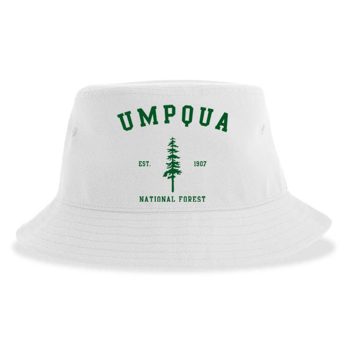 Umpqua National Forest Explore Oregon Sustainable Bucket Hat