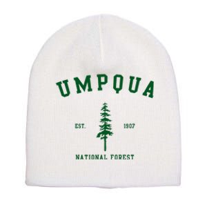 Umpqua National Forest Explore Oregon Short Acrylic Beanie