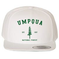 Umpqua National Forest Explore Oregon Wool Snapback Cap